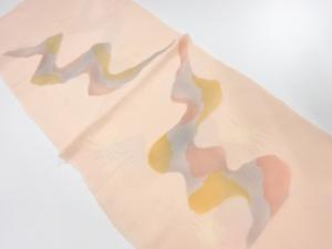 未使用品　正絹　絞り　帯揚げ